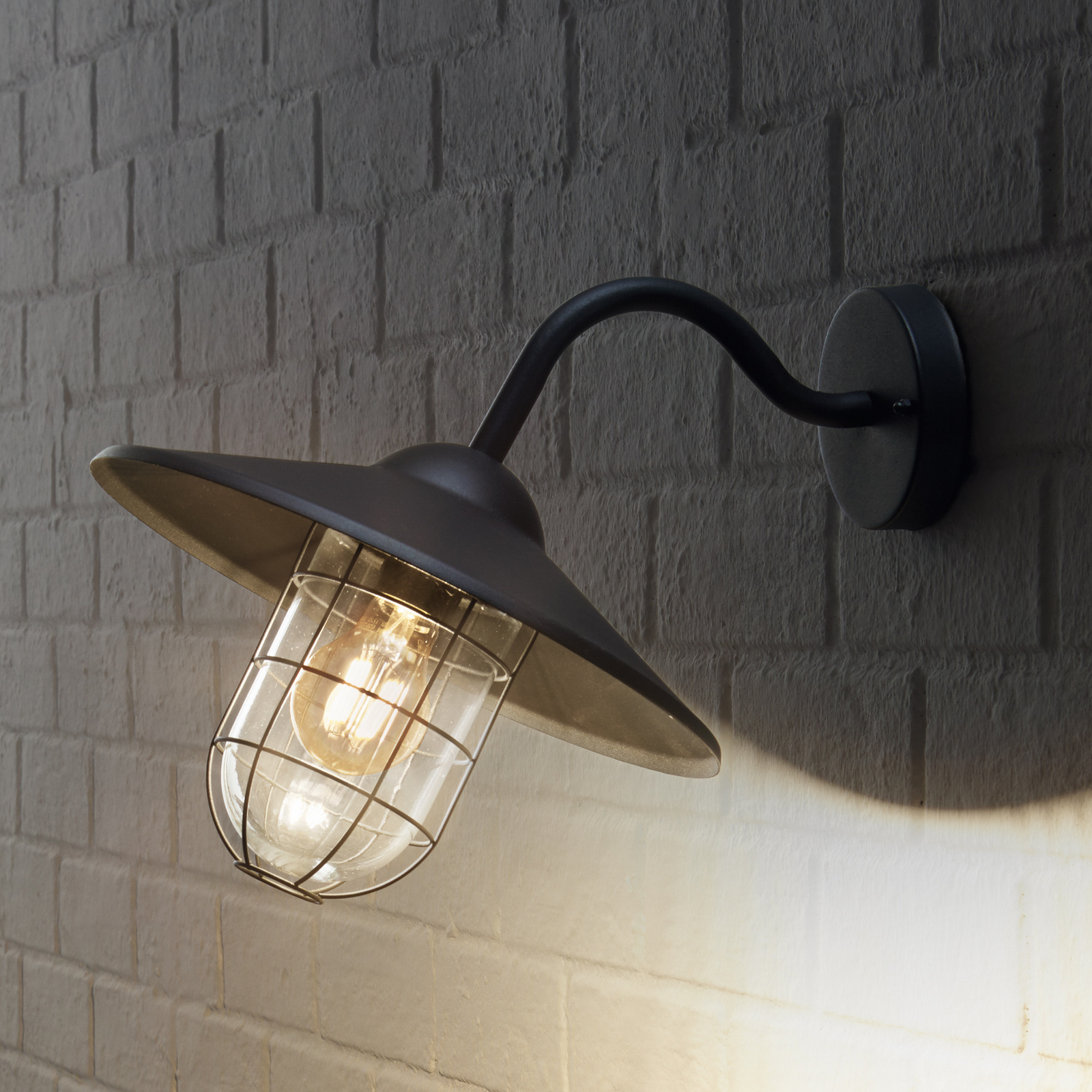 Buitenwandlamp Melgoa in nautische look
